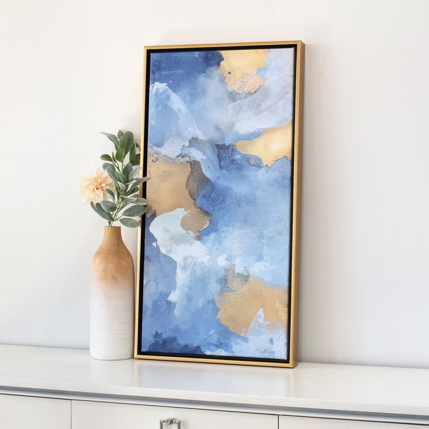 Fall Into Light No. 1 & 2 - Canvas Print Set By