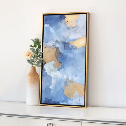 Fall Into Light No. 1 & 2 - Canvas Print Set By
