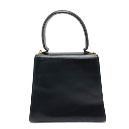 Salvatore Ferragamo Shoulder Bag O212193 Leather Black Gancini 2Way Mini Women