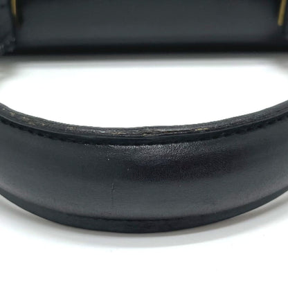 Salvatore Ferragamo Shoulder Bag O212193 Leather Black Gancini 2Way Mini Women