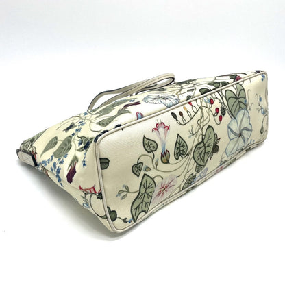Gucci Shoulder Bag 353437 Leather / Pvc Ivoryx Multicolor Bag 2Way Tote Bag Flora Floral Pattern