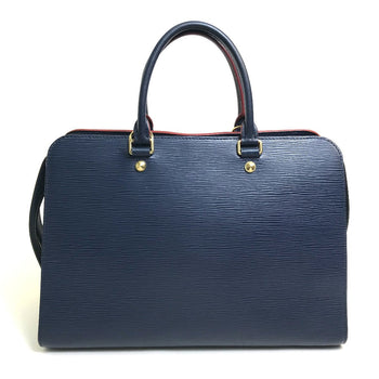 Louis Vuitton Handbag M54150 Epi Leather Navy X Red Epi Vaneau Gm Women