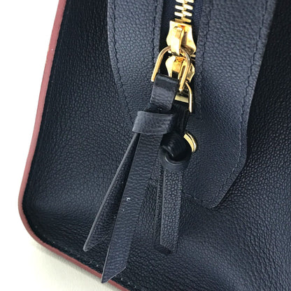 Louis Vuitton Handbag M54150 Epi Leather Navy X Red Epi Vaneau Gm Women