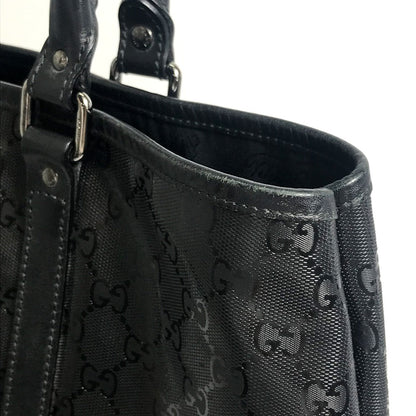 Gucci Tote Bag 223668 Gg Implementation Black Gg Implementation Mens