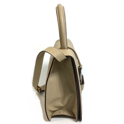 Loewe Handbag Leather Beige Barcelona Women