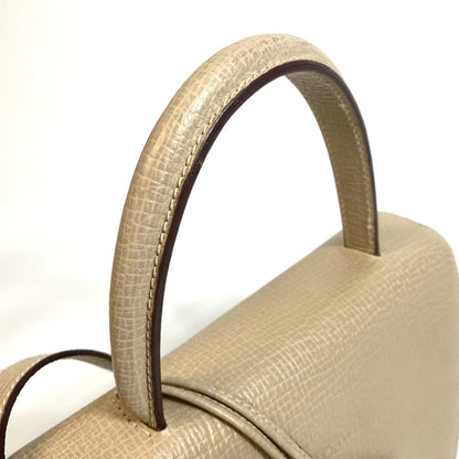 Loewe Handbag Leather Beige Barcelona Women