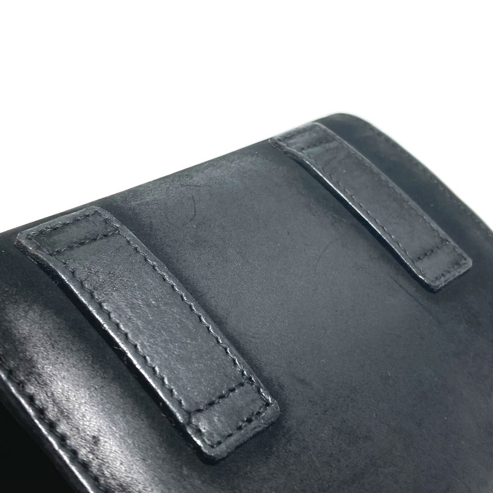 Salvatore Ferragamo Shoulder Bag Aq213202 Suede Black Vala Ribbon Women