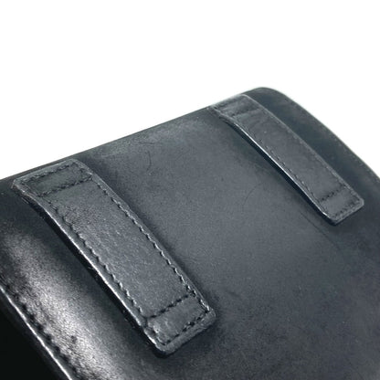 Salvatore Ferragamo Shoulder Bag Aq213202 Suede Black Vala Ribbon Women