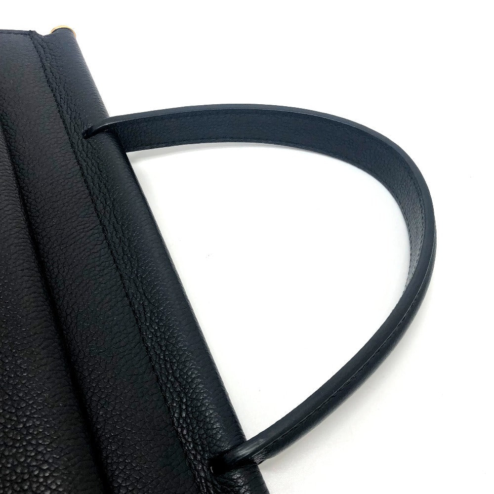 Burberry Handbag Leather Black Square Type Handbag Unisex(Unisex)
