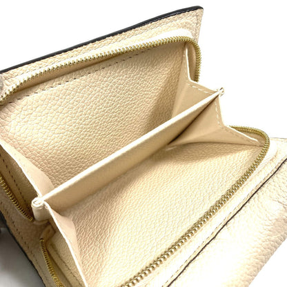 Louis Vuitton Trifold Wallet M81071 Monogram Ann Platt Leather Beige Monogram Ann Platt Wallet Women