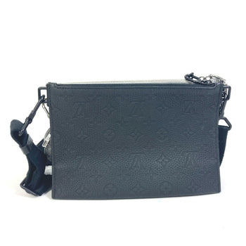 Louis Vuitton Shoulder Bag M59682 Leather, Taurillon Clemence Leather, Damier Glitter Leather