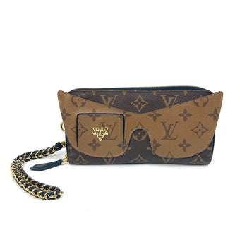 Louis Vuitton Long Wallet Purse M68796 Monogram Reverse Canvas Brown Monogram Reverse Zippy Wallet