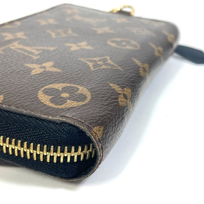 Louis Vuitton Long Wallet Purse M68796 Monogram Reverse Canvas Brown Monogram Reverse Zippy Wallet