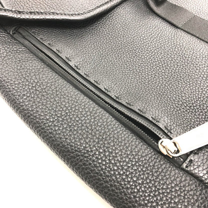 Fendi Backpack 7Vz011 Leather Black Backpack Mens