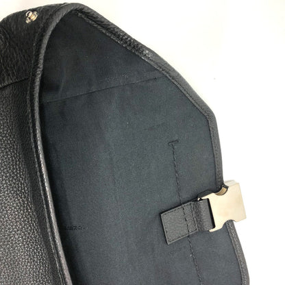 Fendi Backpack 7Vz011 Leather Black Backpack Mens