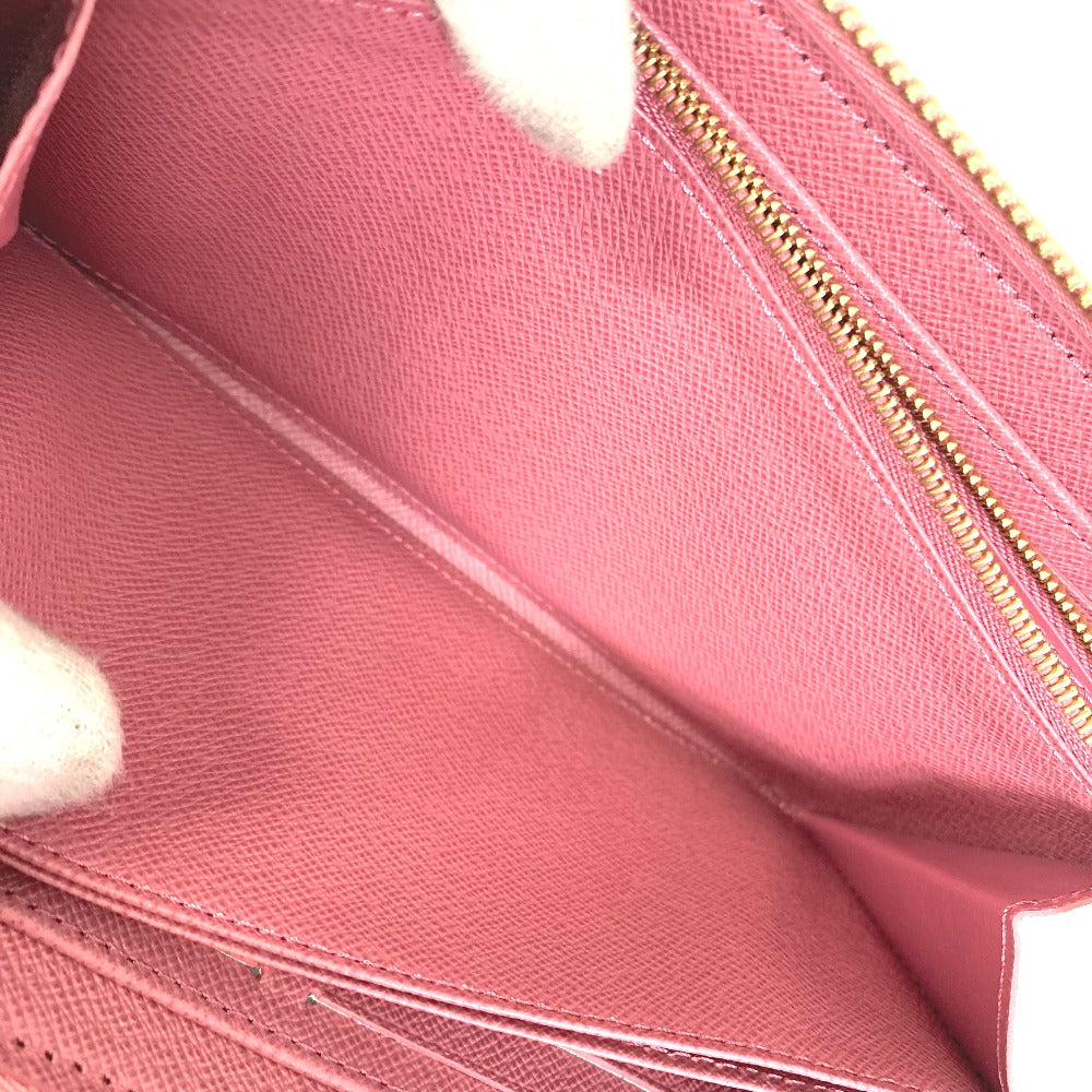 Louis Vuitton Long Wallet Purse M81182 Monogram Denim Pink Monogram Denim Zippy Wallet Women