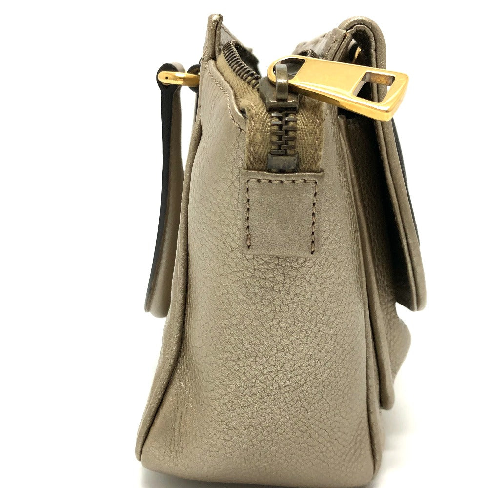 Gucci Handbag 282481 Leather Gold Gg Double G Detail Women