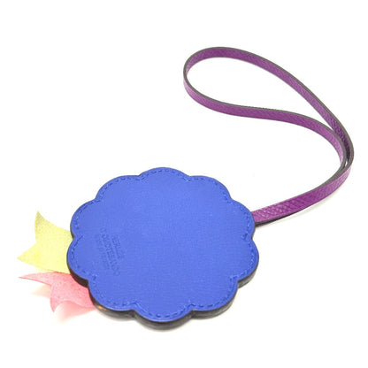 Hermes Bag Charm Anyomilo / Epsom Purple Flour Limited To Omotesando Women