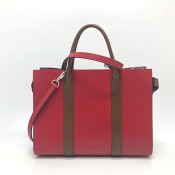 Louis Vuitton Tote Bag M42889 Leather Red Monogram Very Tote Mm Women