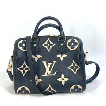 Louis Vuitton Boston Duffel Bag M58947 Monogram Ann Platt Leather Black Monogram Ann Platt Speedy
