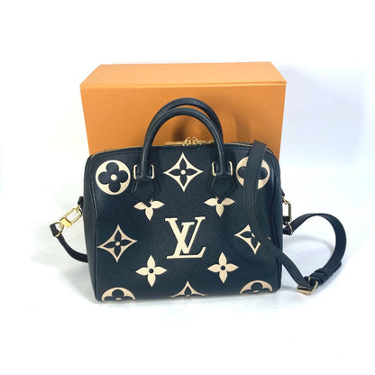 Louis Vuitton Boston Duffel Bag M58947 Monogram Ann Platt Leather Black Monogram Ann Platt Speedy