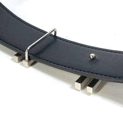 Hermes Belt Togo Gray H Belt Ash Okare Women 80