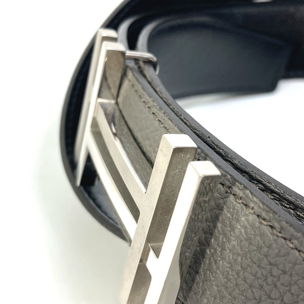Hermes Belt Togo Gray H Belt Ash Okare Women 80