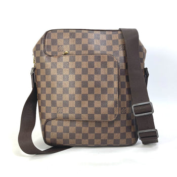 Louis Vuitton Shoulder Bag N41441 Damier Canvas Brown Damier Olaf Mm Mens