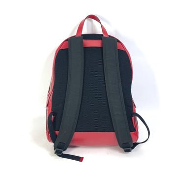 Gucci Backpack 406370 Sima Leather Red Guccisima Gg Women Secondhand