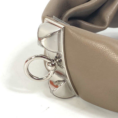 Hermes Bracelet Leather Brown Accessories Medor Torsado Women