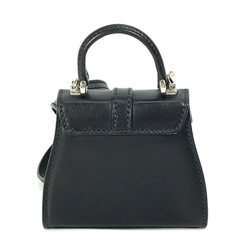 Gucci Shoulder Bag 007.090.0234 Leather Black Mini Bag Women