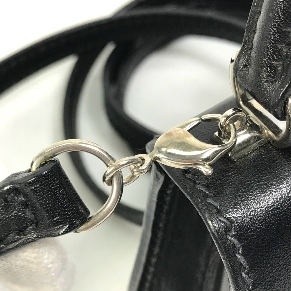 Gucci Shoulder Bag 007.090.0234 Leather Black Mini Bag Women