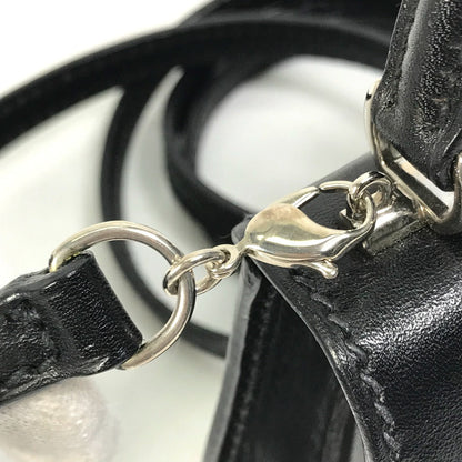 Gucci Shoulder Bag 007.090.0234 Leather Black Mini Bag Women