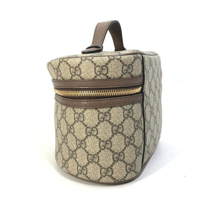 Gucci Vanity Bag 611001 Gg Supreme Canvas Beige Sherry Line Ophidia Gg