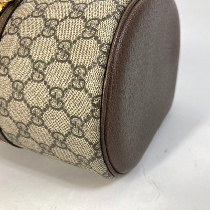 Gucci Vanity Bag 611001 Gg Supreme Canvas Beige Sherry Line Ophidia Gg