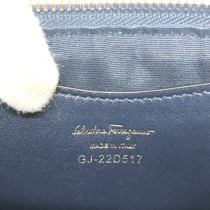 Salvatore Ferragamo Clutch Bag 22D517 Leather Multicolor Gancini Mens