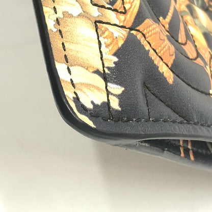 Salvatore Ferragamo Clutch Bag 22D517 Leather Multicolor Gancini Mens