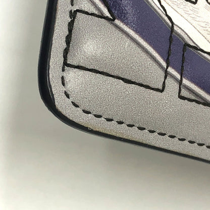 Salvatore Ferragamo Clutch Bag 22D517 Leather Multicolor Gancini Mens