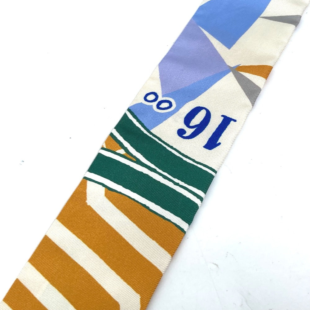 Hermes Scarf Silk Multicolor Bandeau Scarf Twilly Twilly Women
