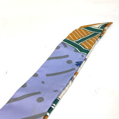 Hermes Scarf Silk Multicolor Bandeau Scarf Twilly Twilly Women