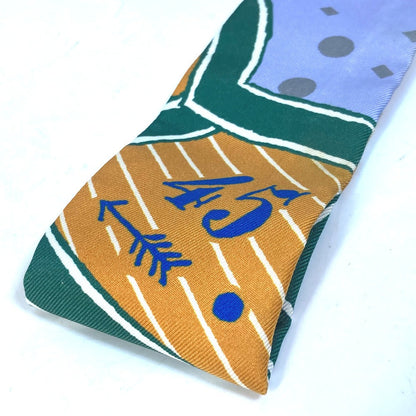 Hermes Scarf Silk Multicolor Bandeau Scarf Twilly Twilly Women