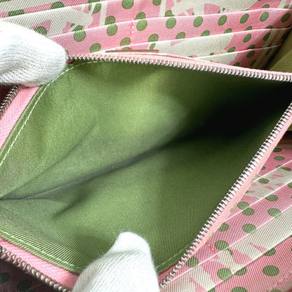 Hermes Long Wallet Purse Epsom Pink Azap Long Silk In Women