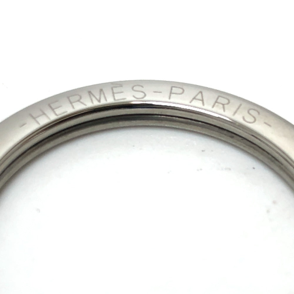Hermes Key Ring Epsom Blue Cle Grand Tresage Women