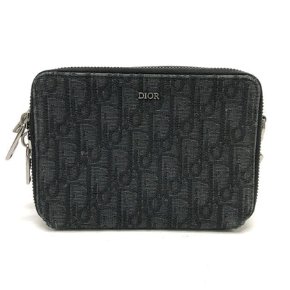 Dior Shoulder Bag 2Esbc119Vpd Canvas Navy Oblique Messenger Pouch Mens