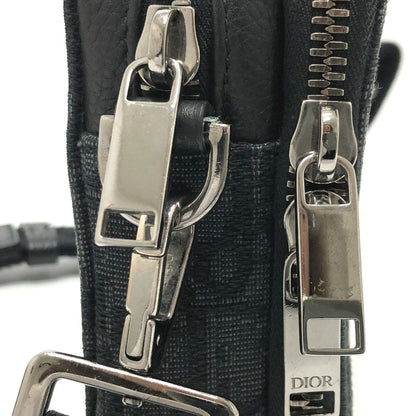 Dior Shoulder Bag 2Esbc119Vpd Canvas Navy Oblique Messenger Pouch Mens