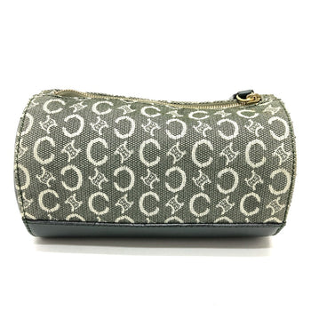 Celine Pouch Canvas Khaki C Macadam Unisex(Unisex)