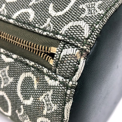 Celine Pouch Canvas Khaki C Macadam Unisex(Unisex)