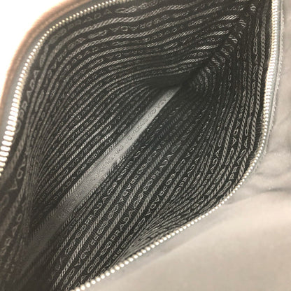Prada Shoulder Bag Va0793 Nylon Black Messenger Bag Mens