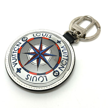 Louis Vuitton Key Ring M68667 Damier Grafitto Canvas White / Black Damier Grafitte Portocle Padit