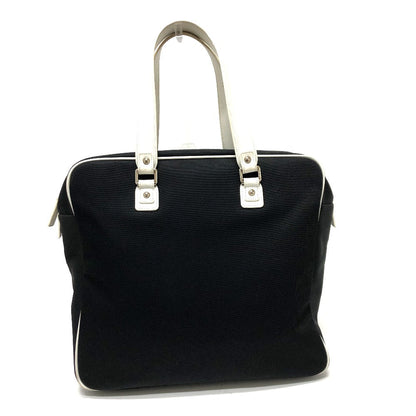 Chanel Shoulder Bag Canvas Black Airline Cc Coco Mark Women